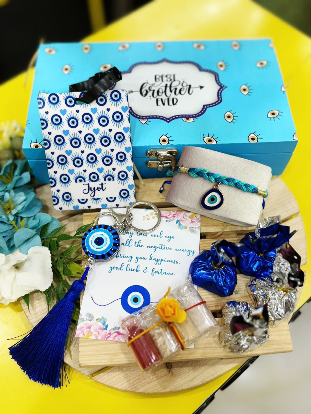 Evil Eye Brother Rakhi Hampers