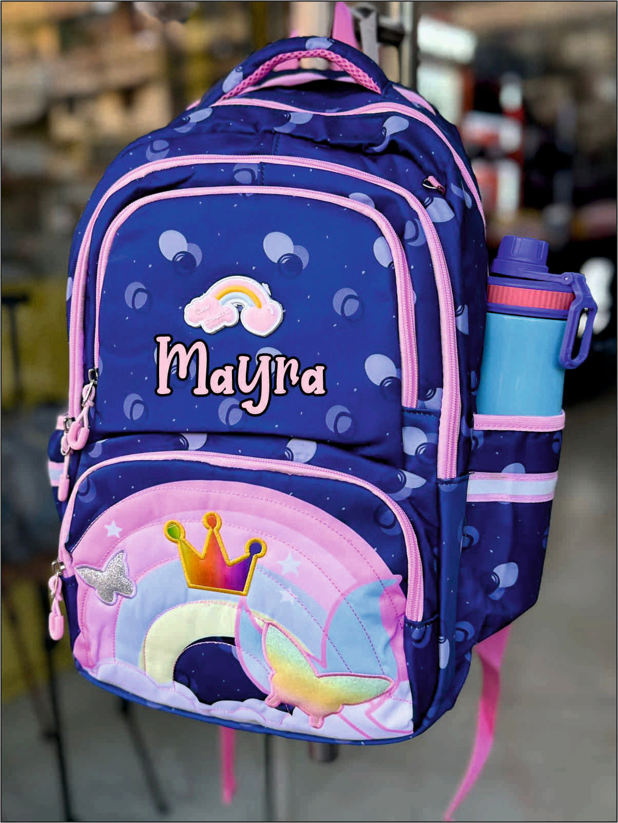 18 inches Personalized School Bag Combo