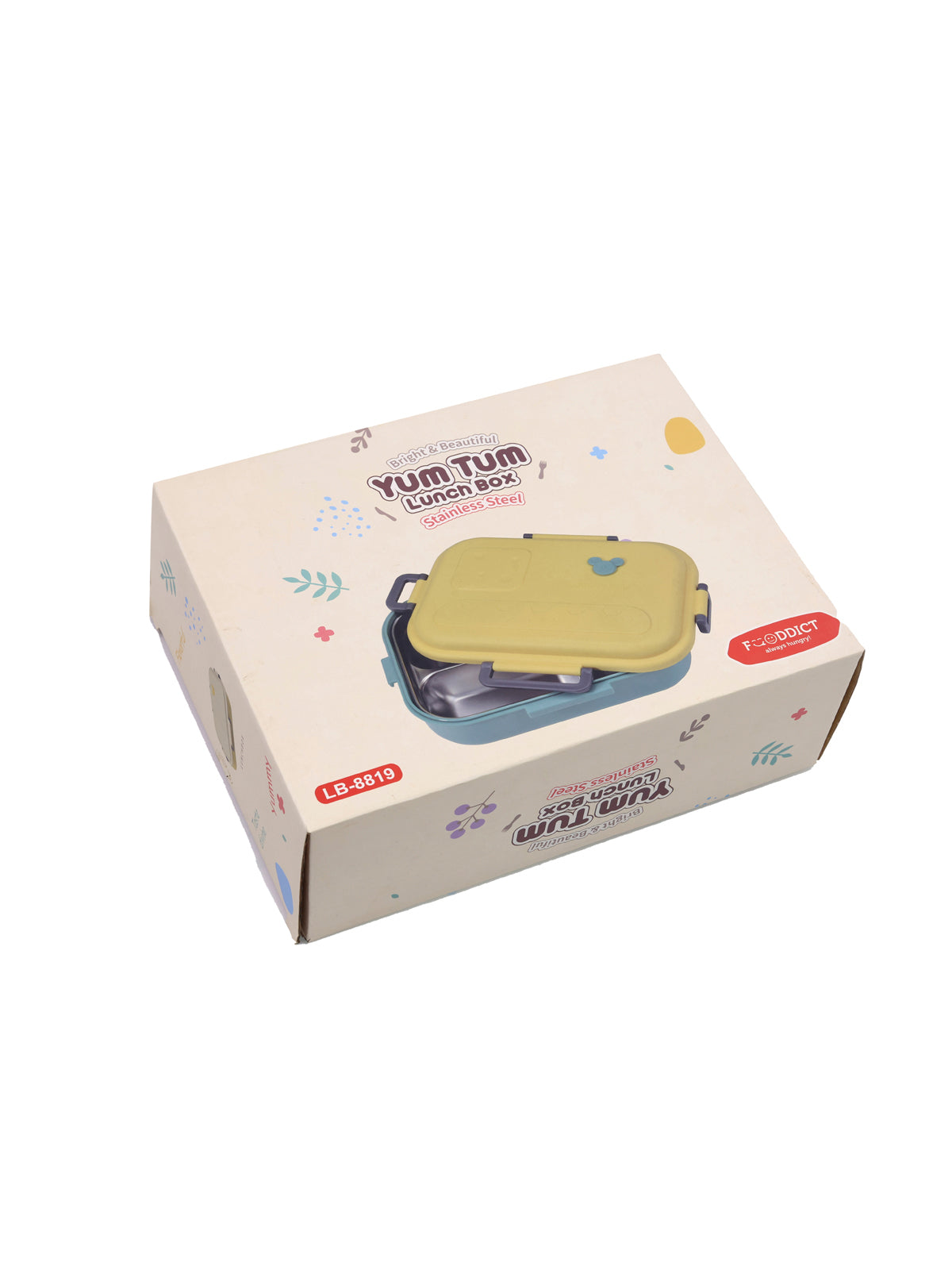 Yum Tum || 3 Partition Lunch Box