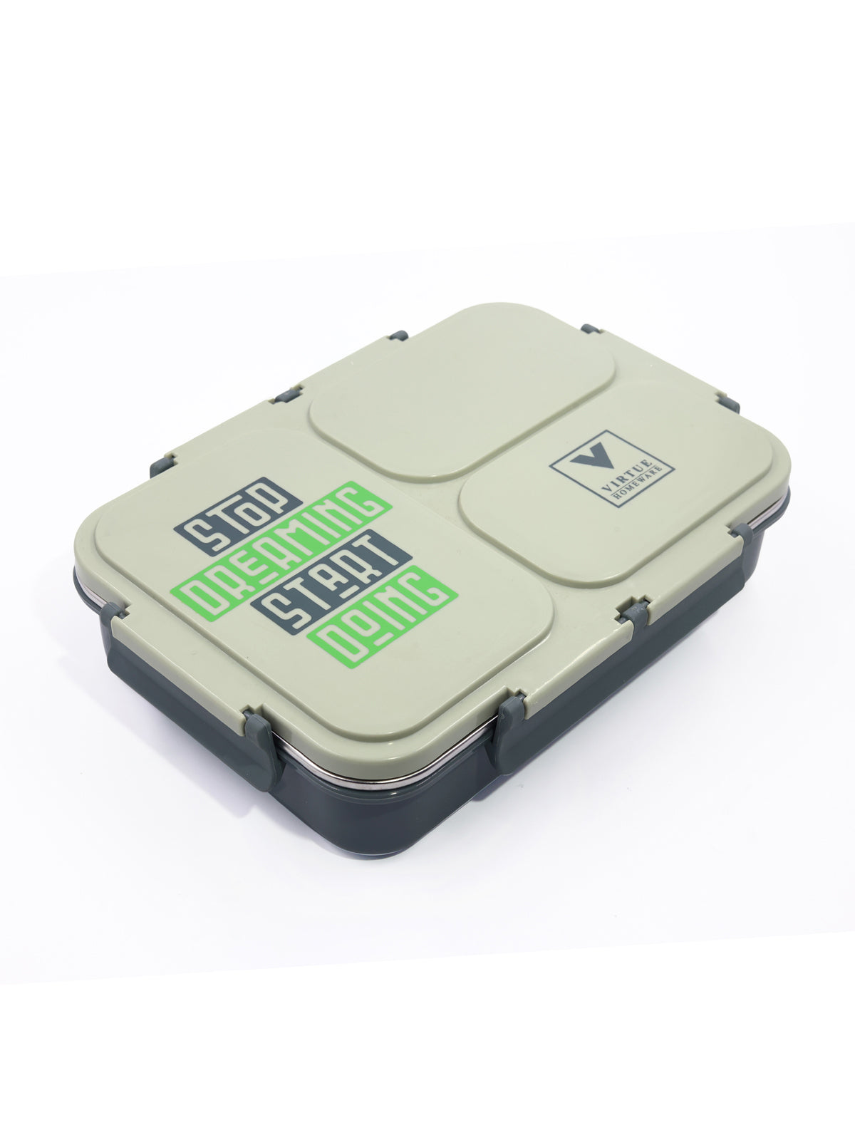 Virtue Homeware - Fun Food 3 || 3 Partition Lunch Box