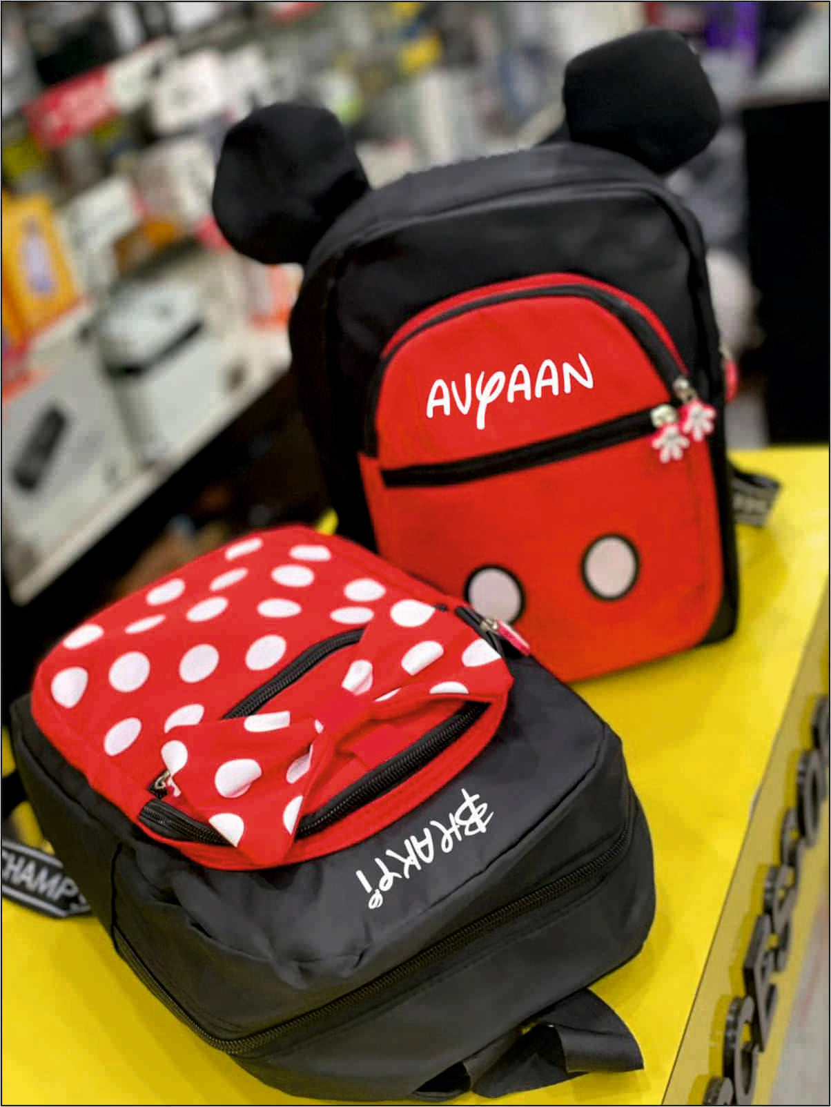 Kindergarten Mickey n Minnie Bag pack