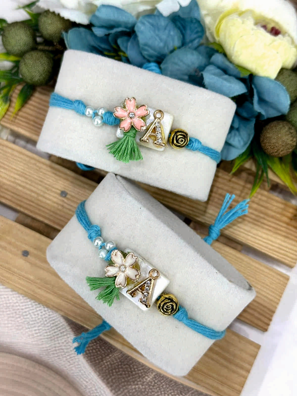 Elegant Pearl Rakhi - 1 Set