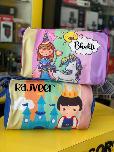 personalized kids duffle bag