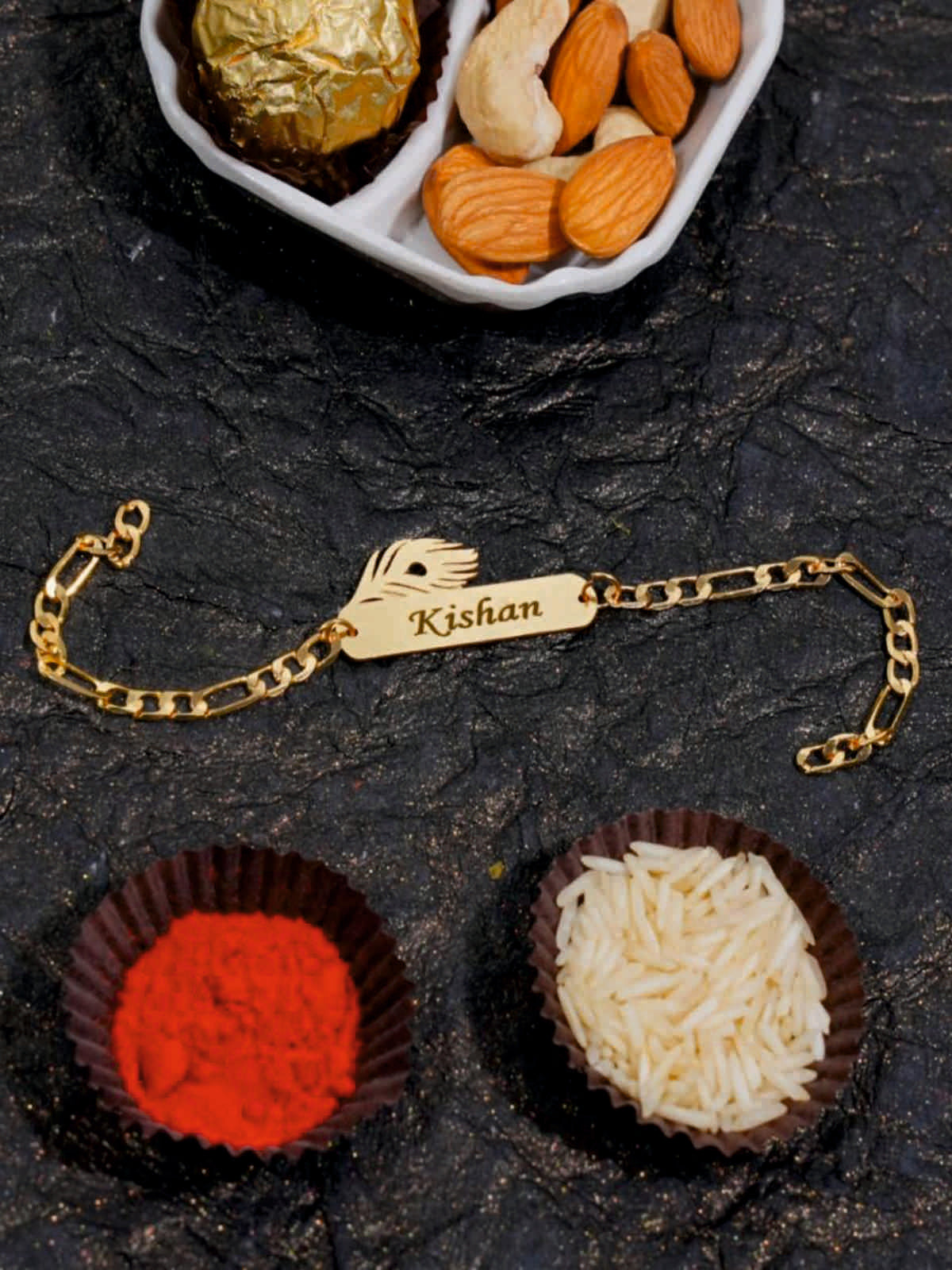 Personalised Name Engrave Rakhi