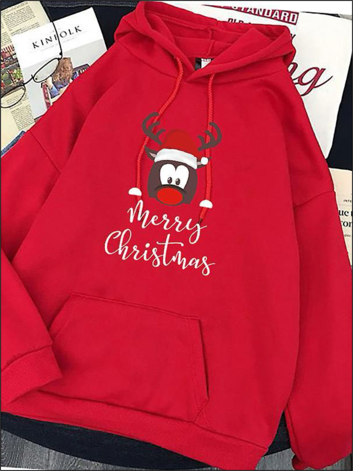 Christmas Themed Customized Hoodie