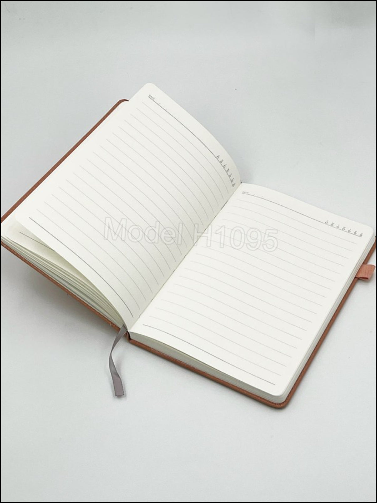 A5 Notebook Diary with Phone Pocket