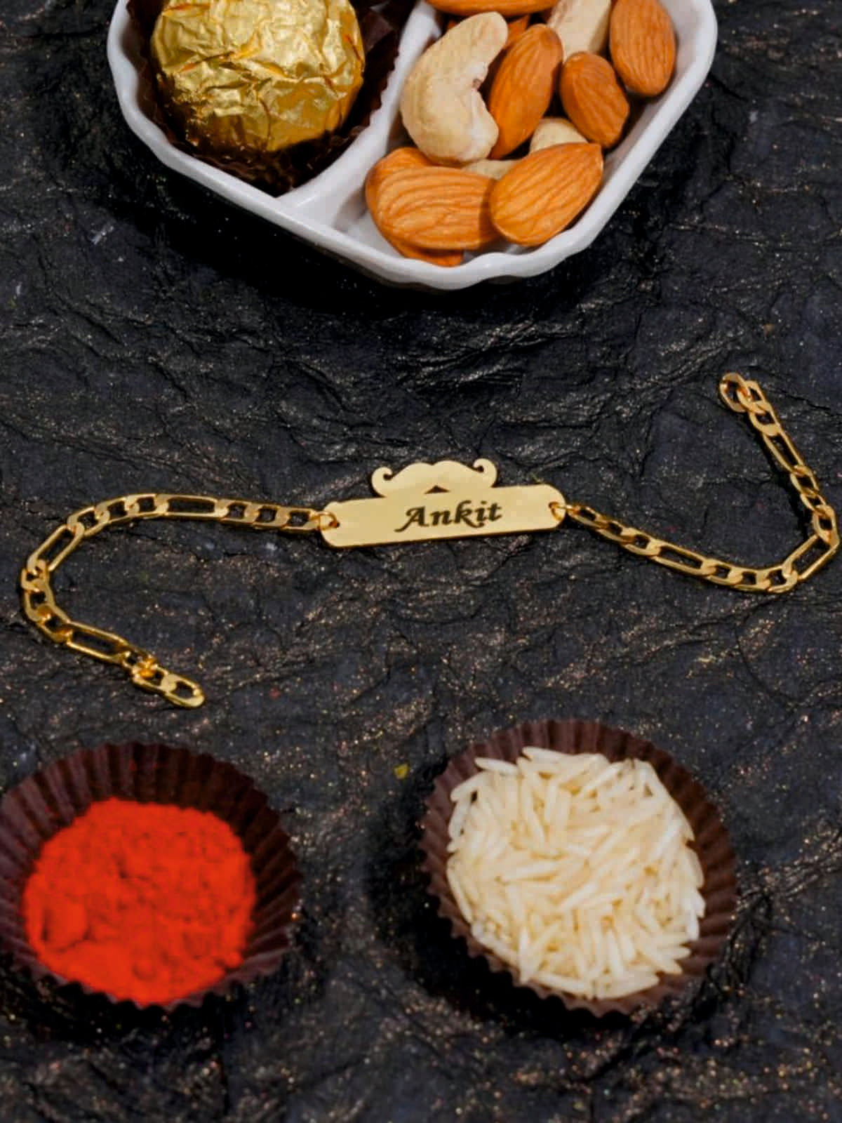 Personalised Name Engrave Rakhi