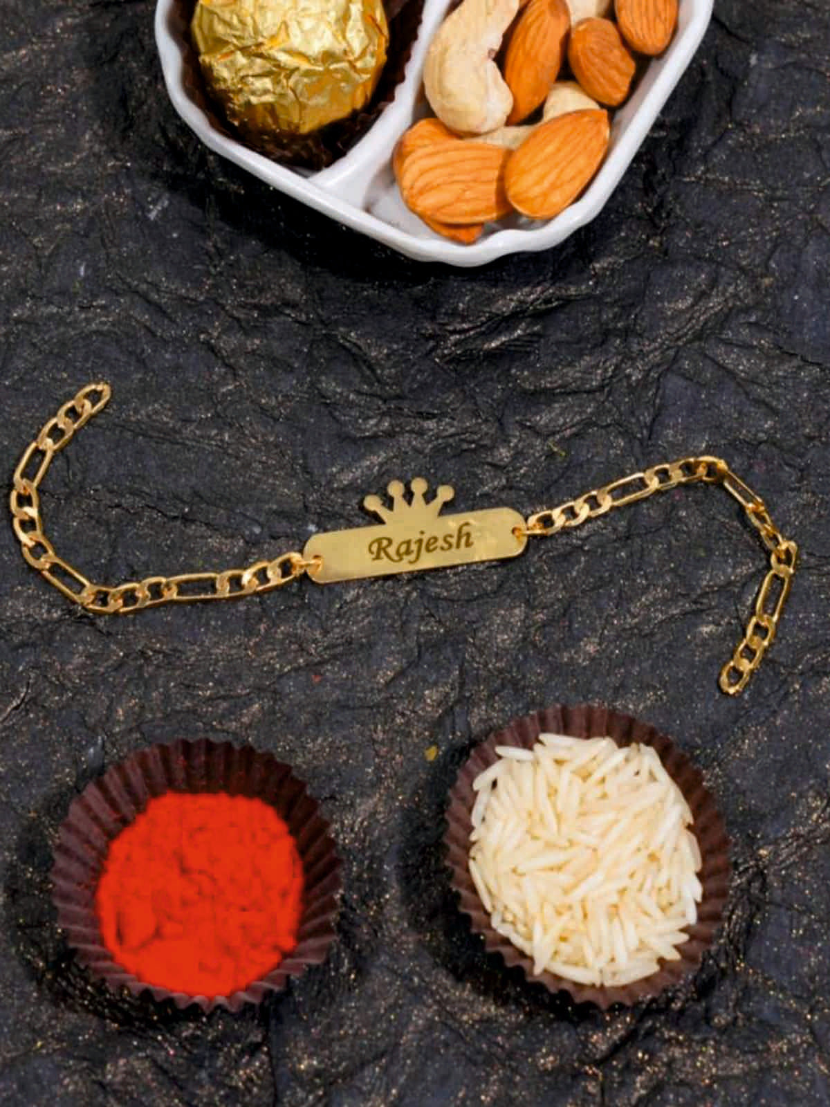 Personalised Name Engrave Rakhi