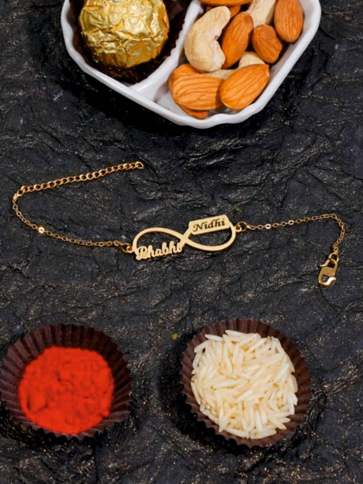 Personalised Name Engrave Rakhi