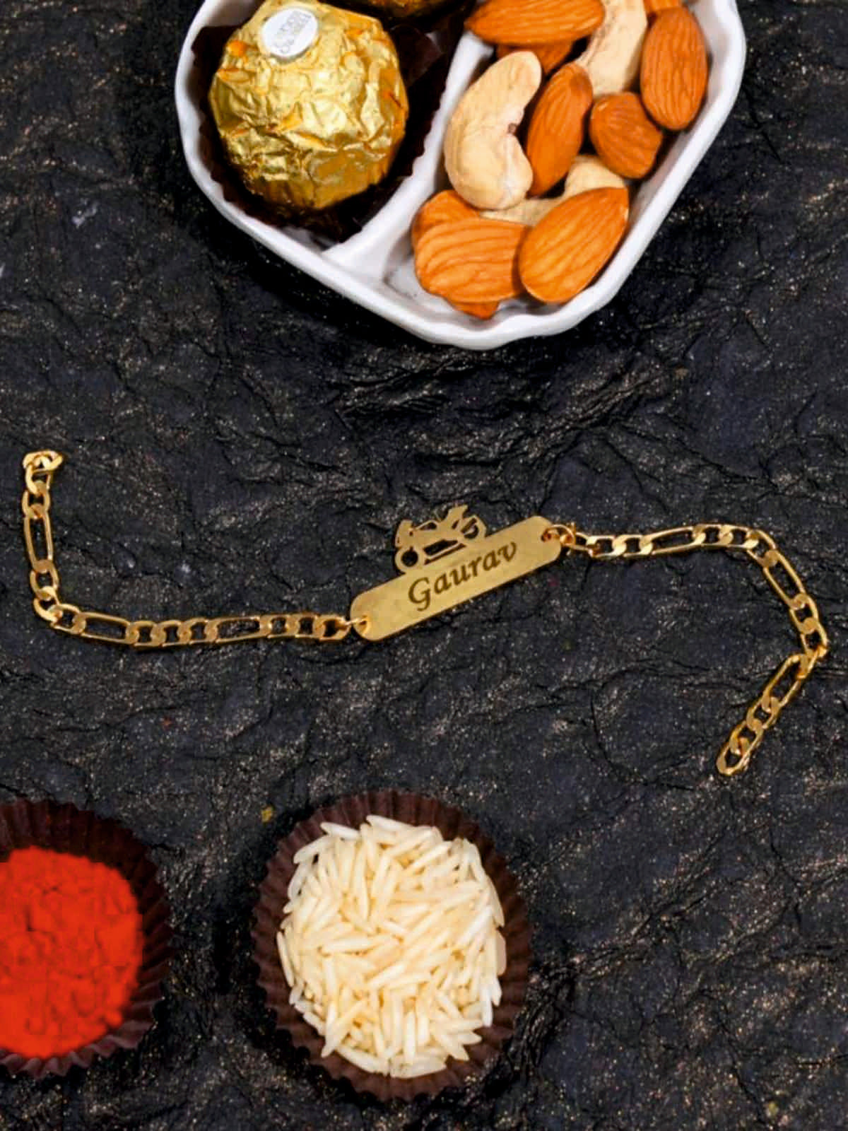 Personalised Name Engrave Rakhi