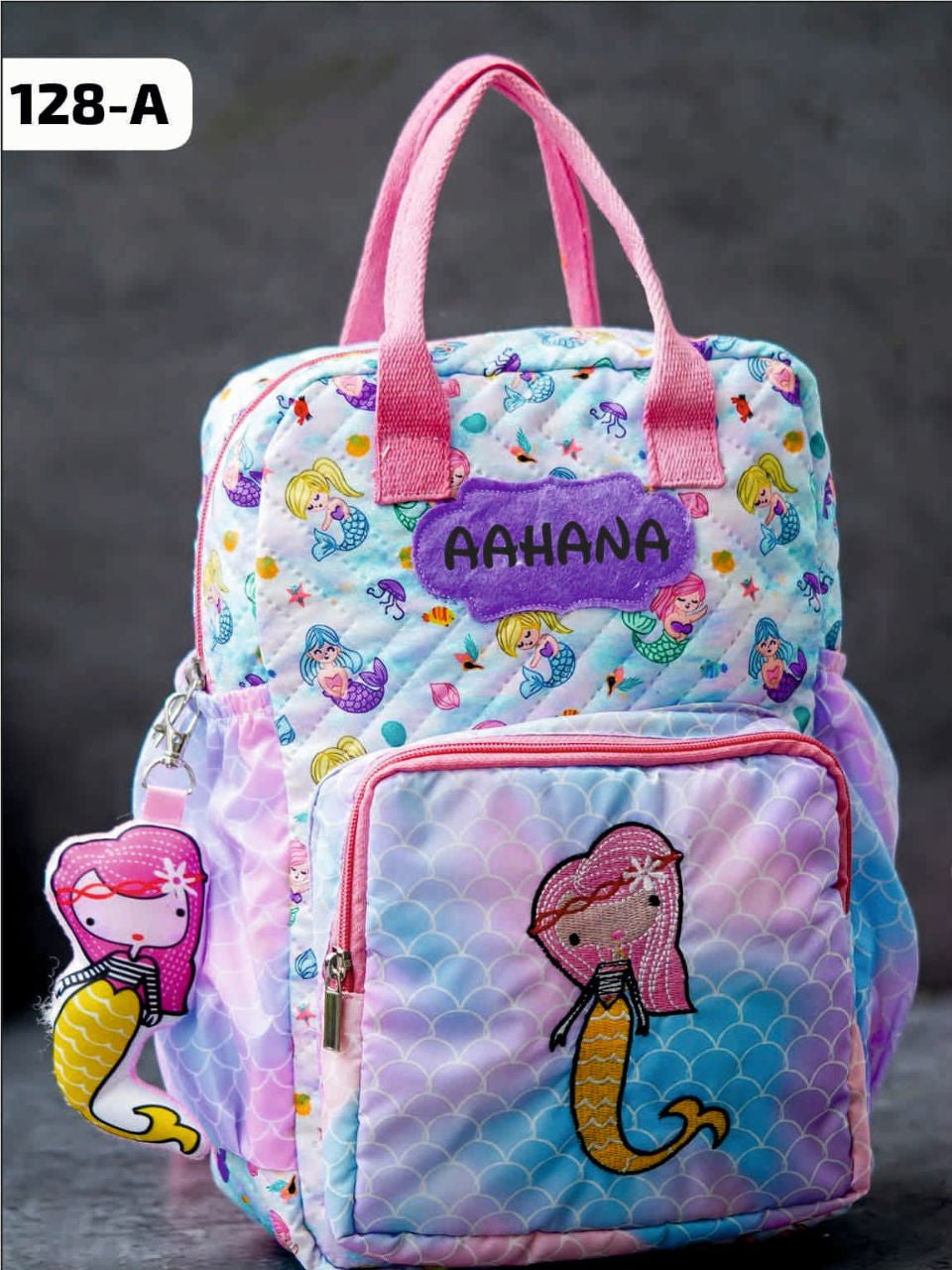 18 inches Personalized School Bag Combo