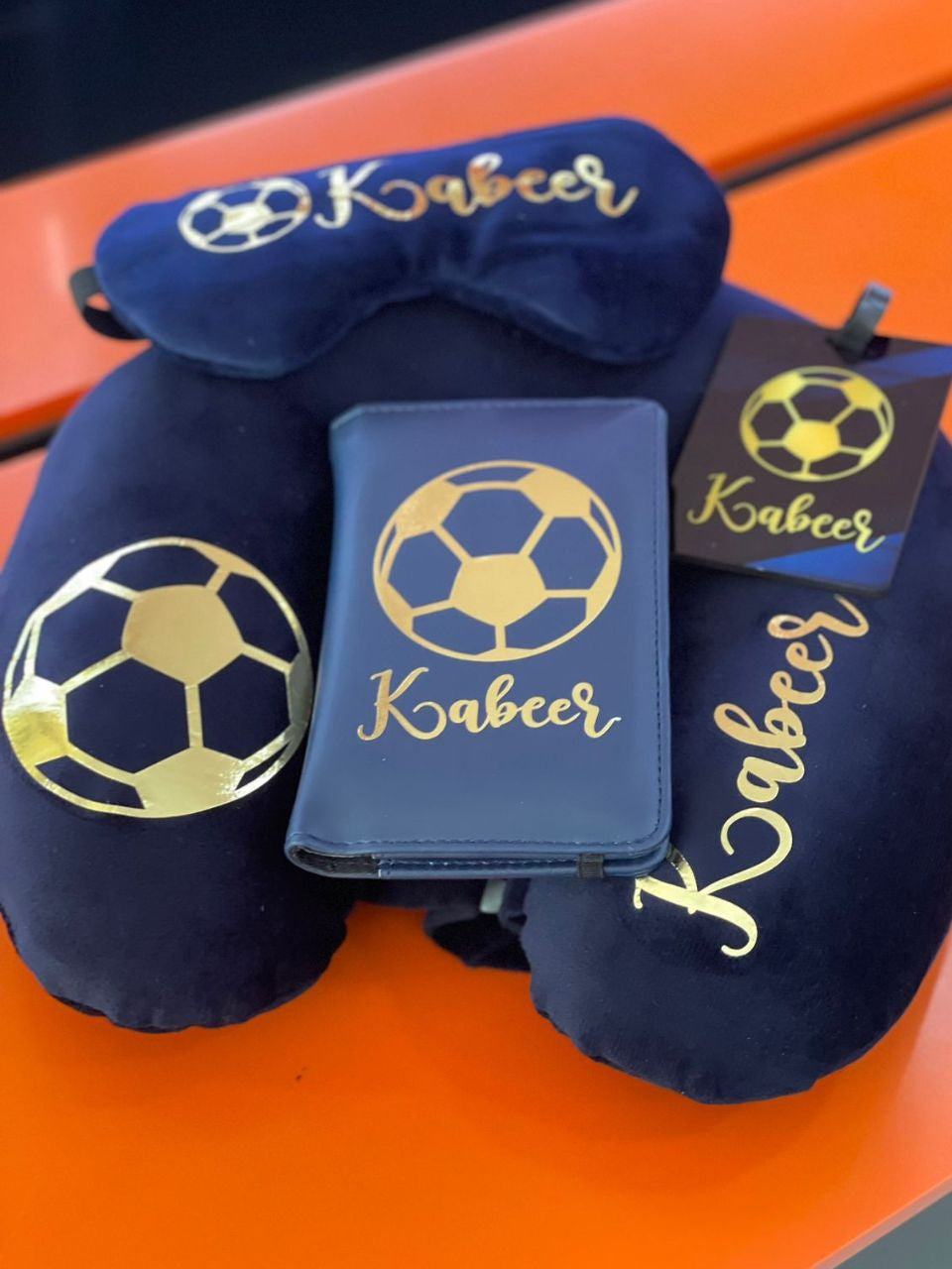 Personalized Neck Pillow Set of 4