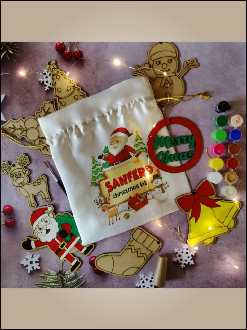 Personalized Christmas DIY Decoration Kit