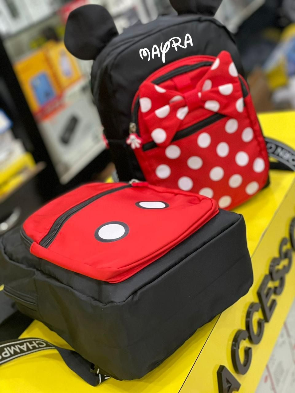 Kindergarten Mickey n Minnie Bag pack