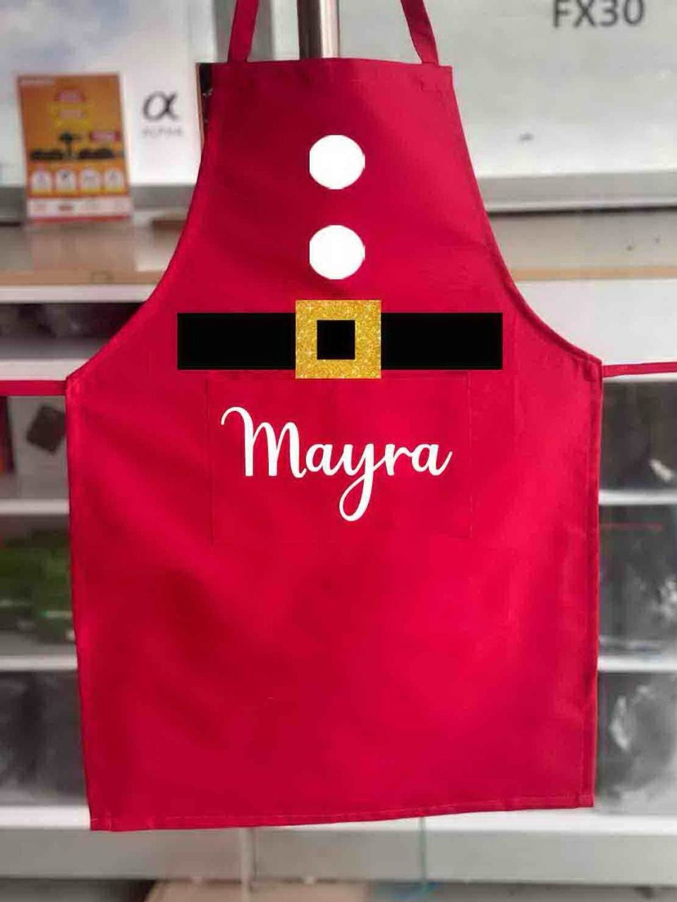 Kids Personalized Apron and DIY Kit Combo