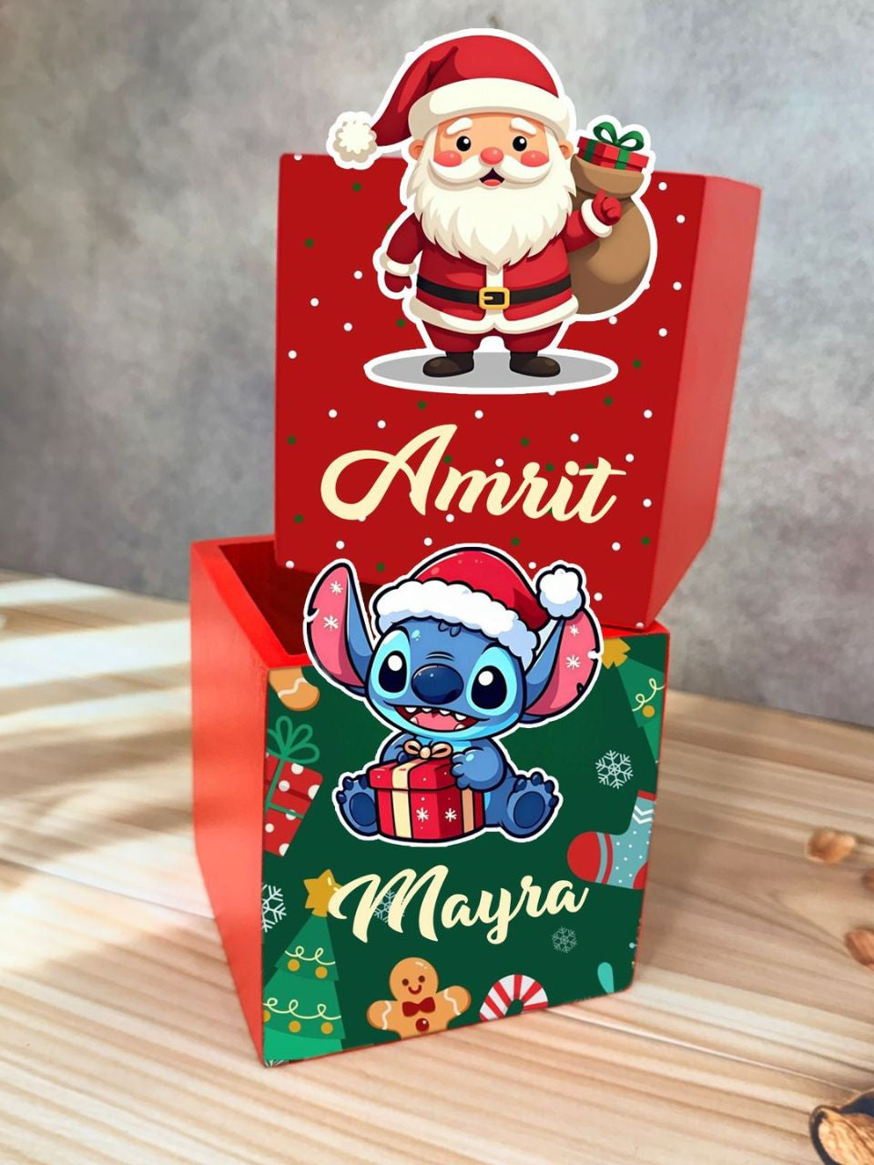 Christmas Stationery Organizer Centrepiece