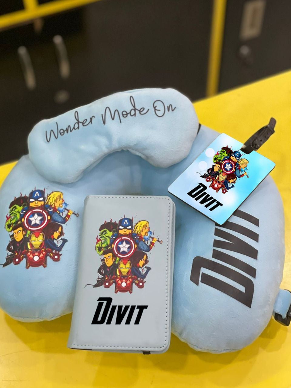 Personalized Neck Pillow Set of 4