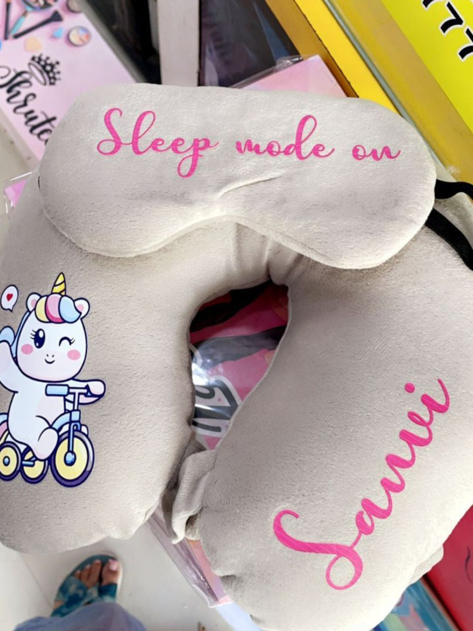 Neck Pillow - Eye Mask