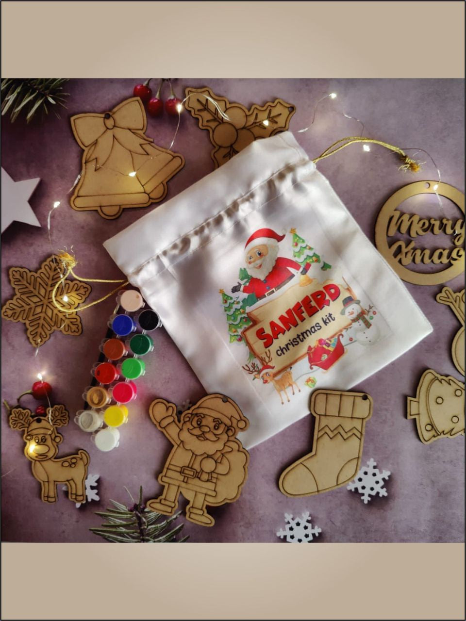 Personalized Christmas DIY Decoration Kit