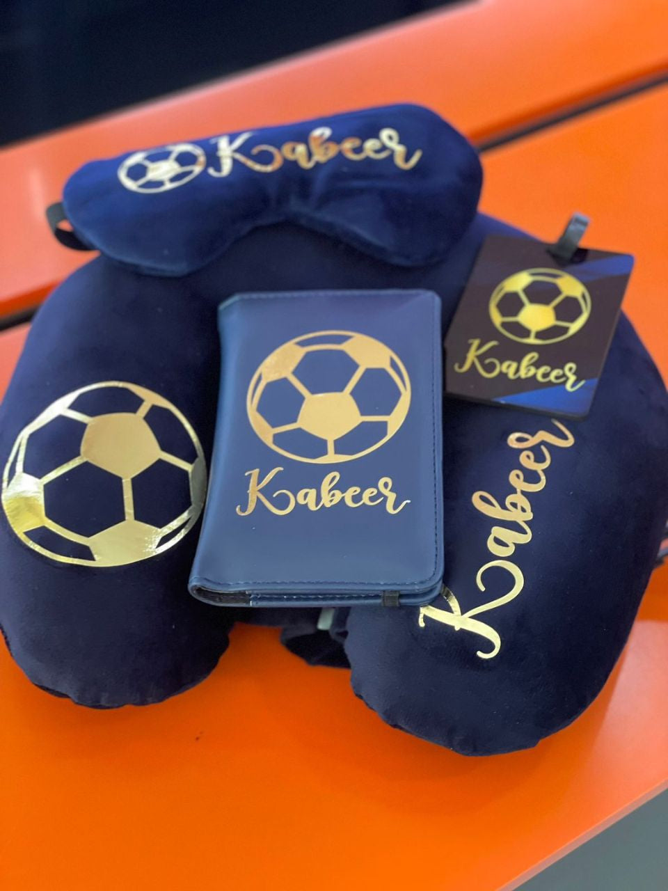 Personalized Neck Pillow Set of 3