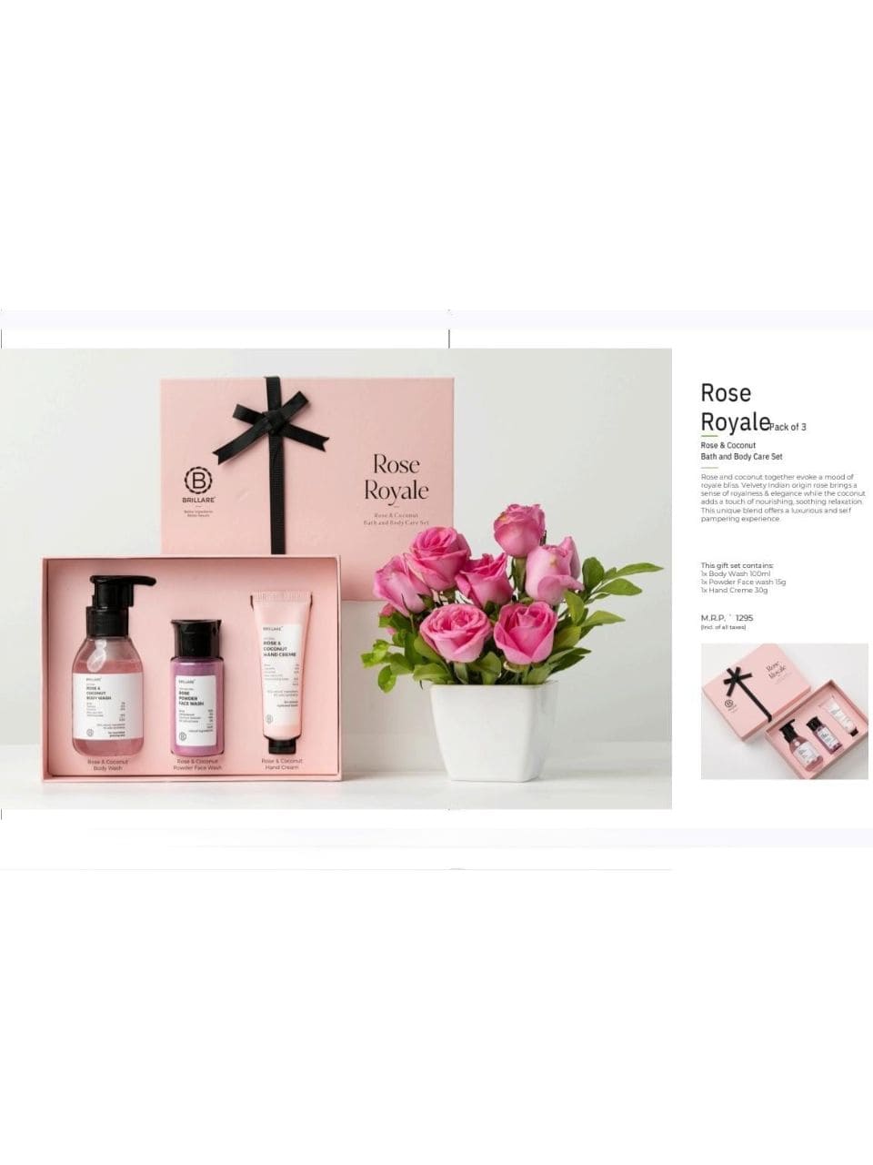 Brillare Bath and Body care set