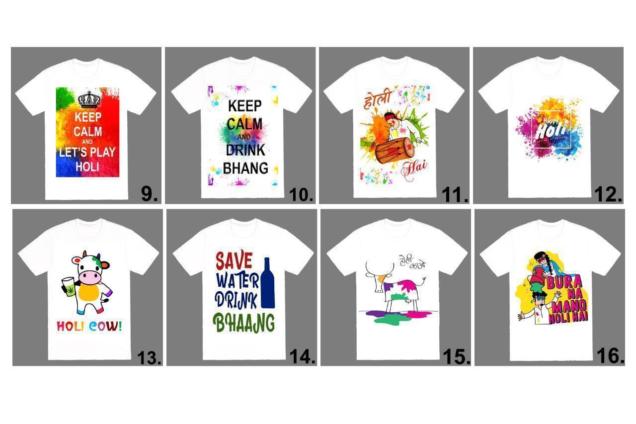 Holi T-shirts