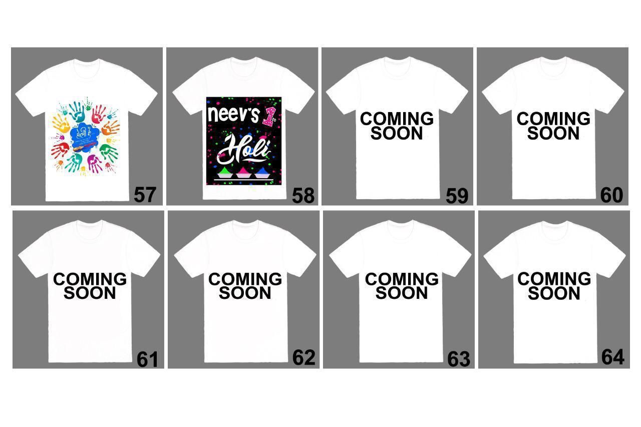 Holi T-shirts