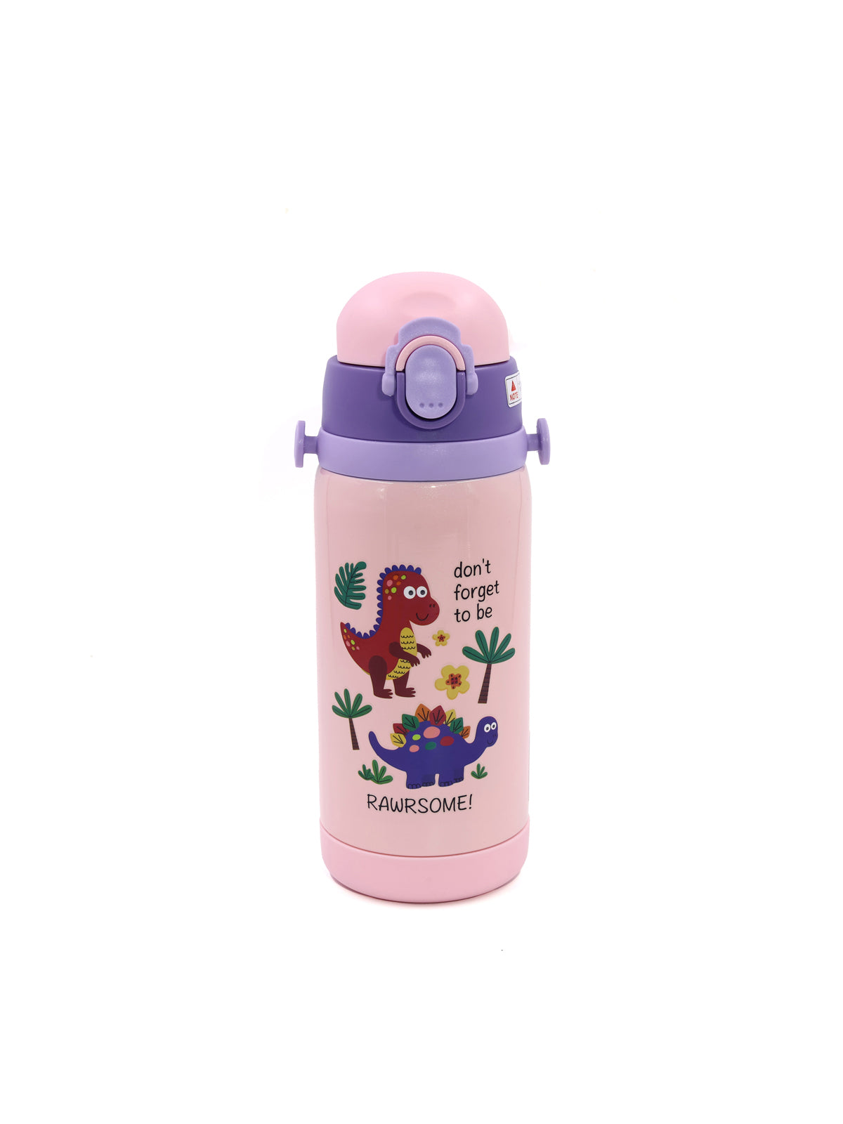 Dudu Dinos 2 Cap in 1 Sipper Bottle | 450ml Leakproof Fun!