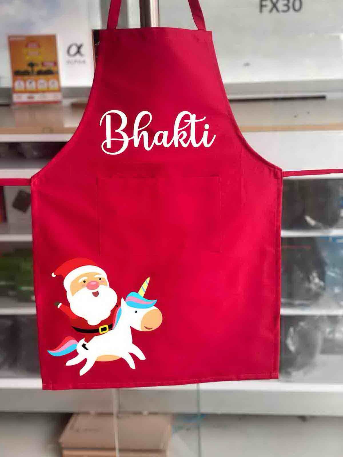 Kids Personalized Apron and DIY Kit Combo