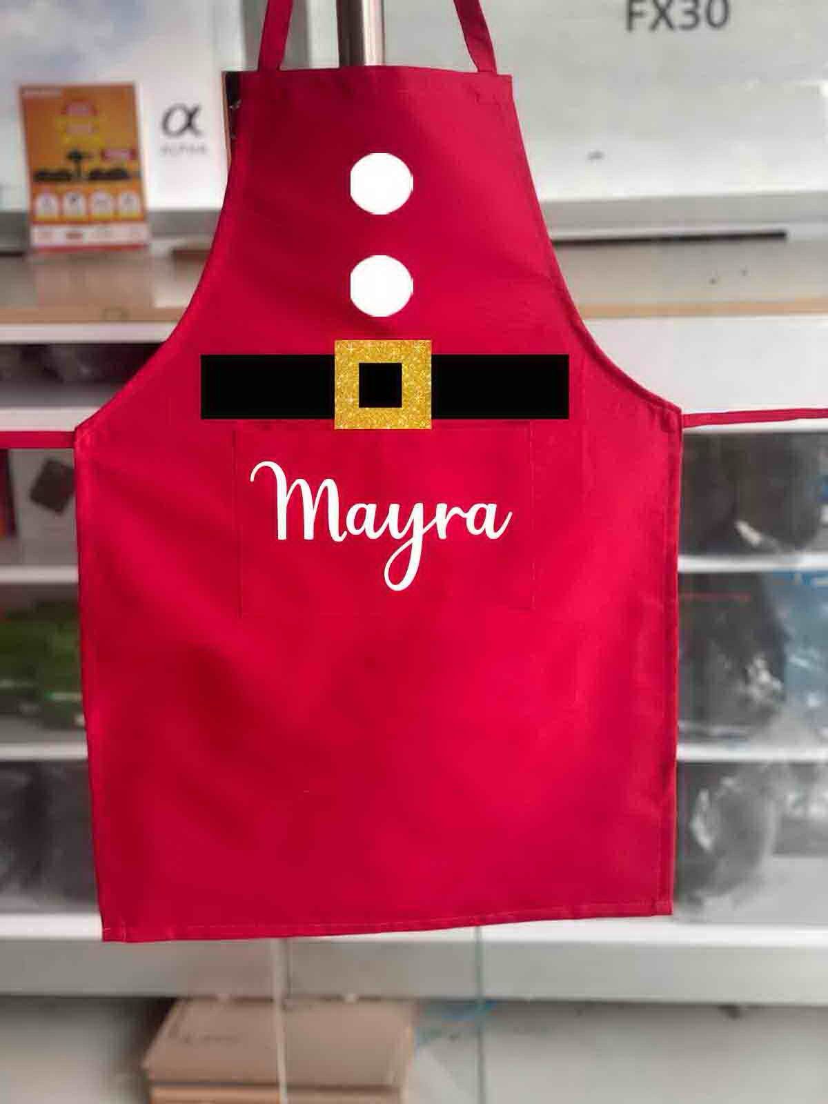 Kids Personalized Apron and DIY Kit Combo