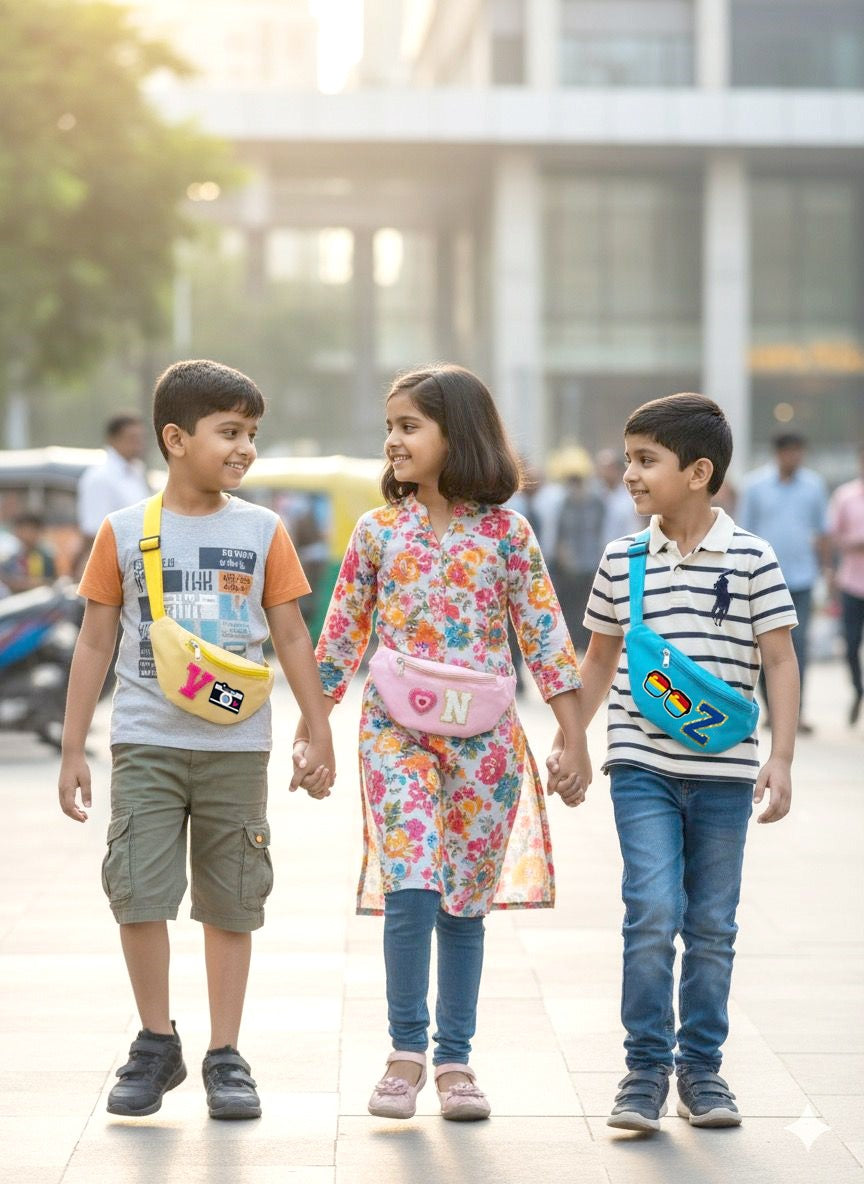 Personalised Chest/ Waist pouch for Kids