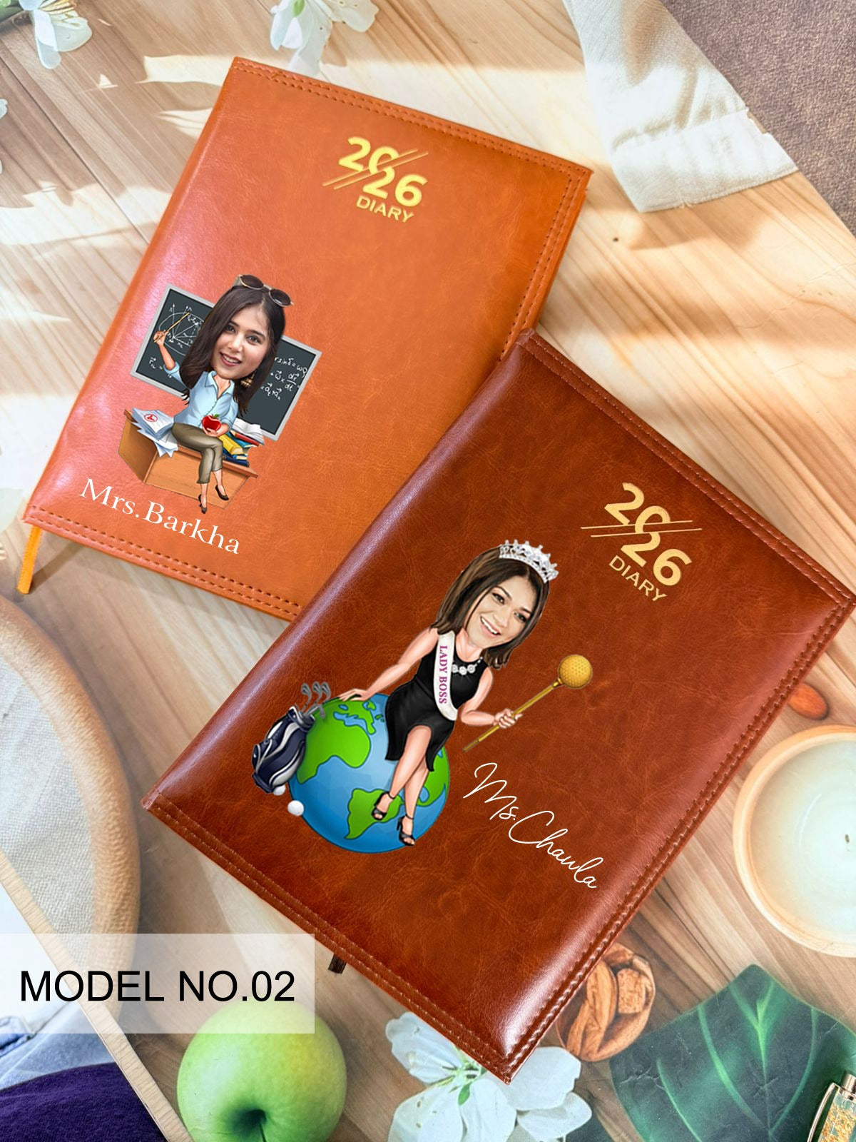 Personalised Desk Diary 2026