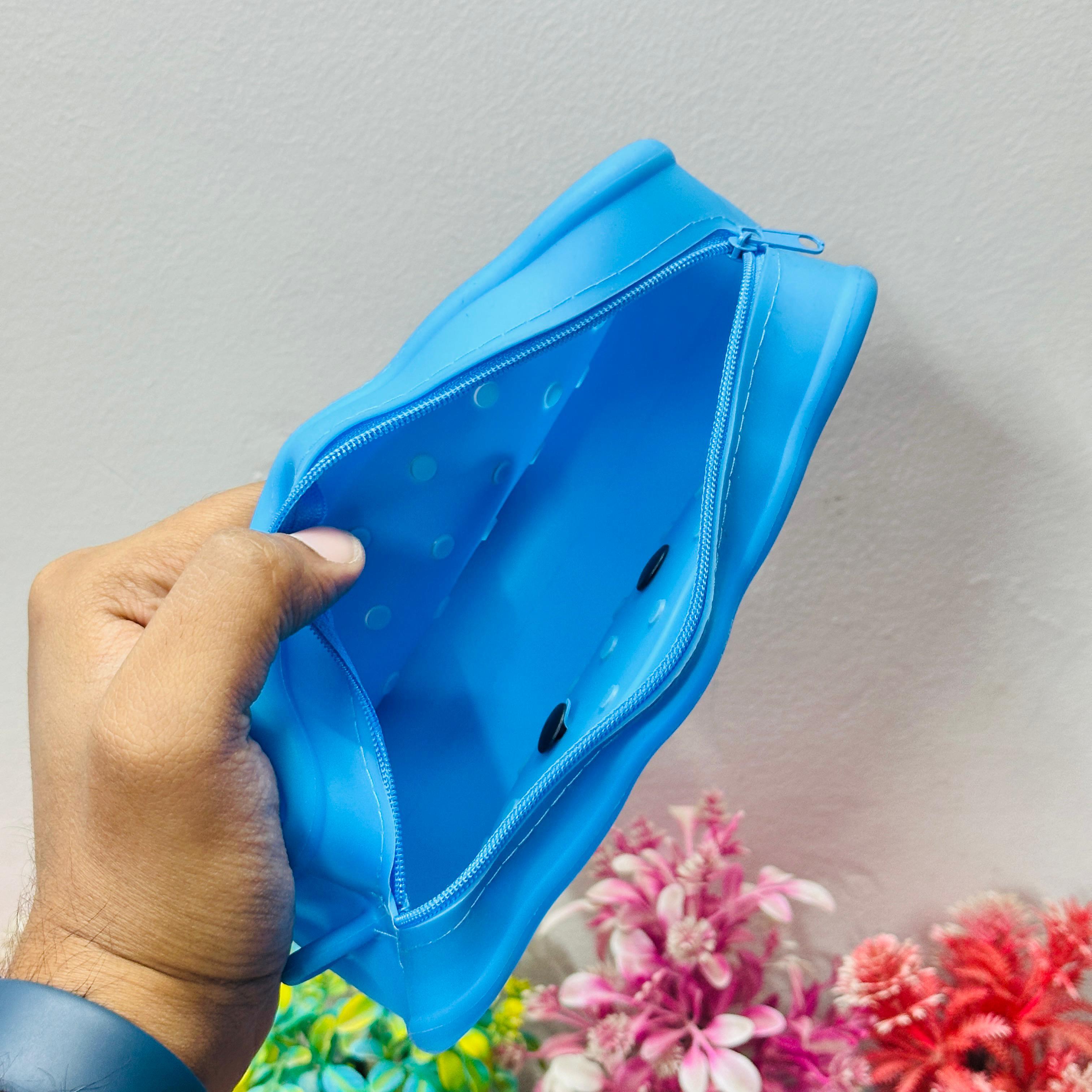 Silicone pencil pouches set of 2pcs