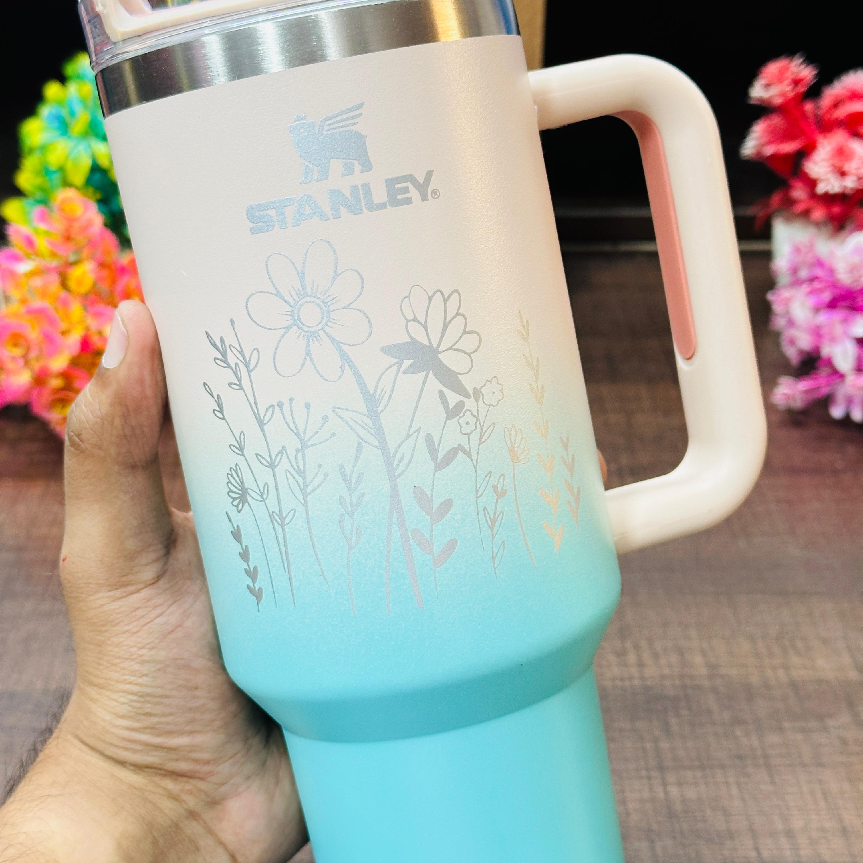 Flower edition Stanley tumblers