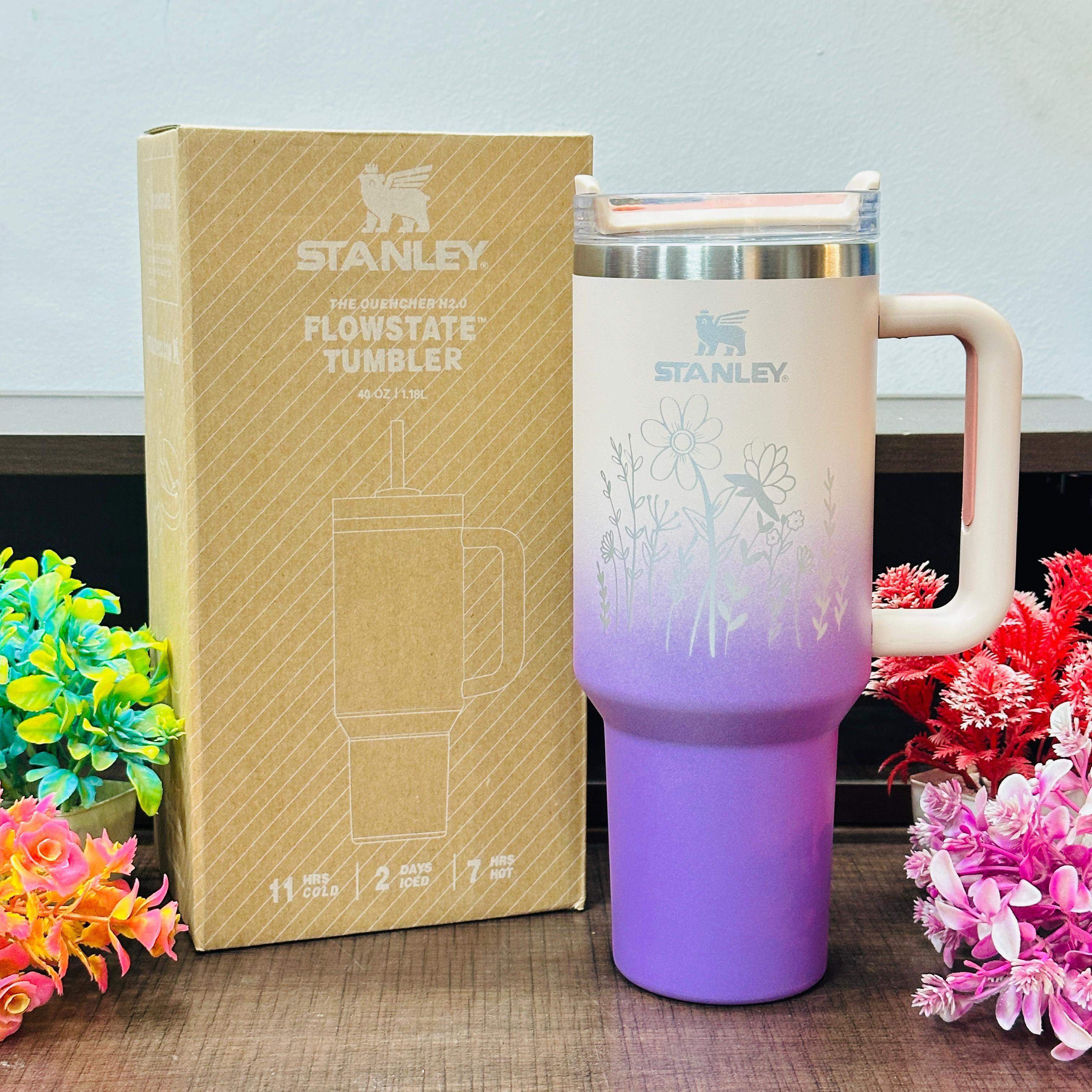 Flower edition Stanley tumblers
