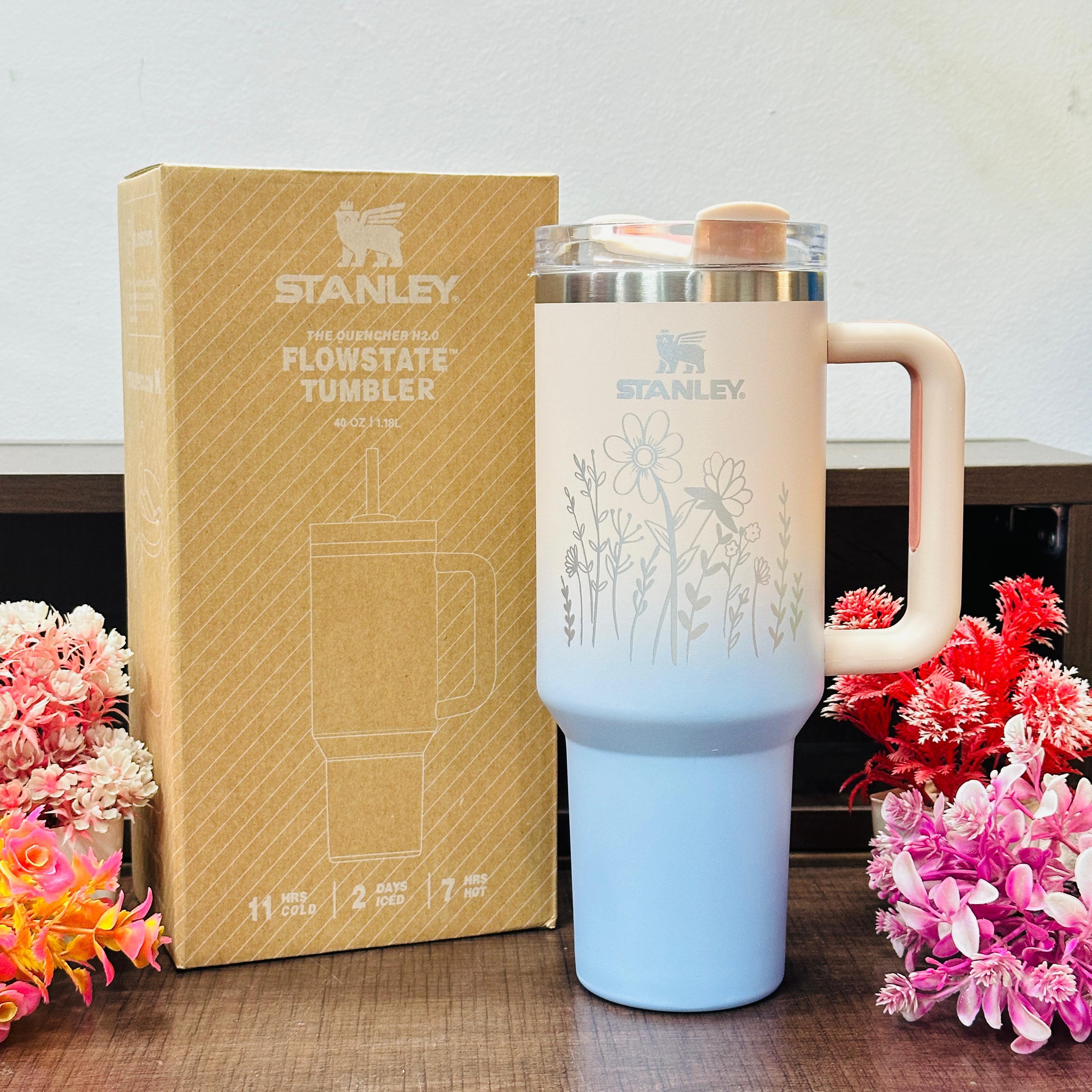 Flower edition Stanley tumblers