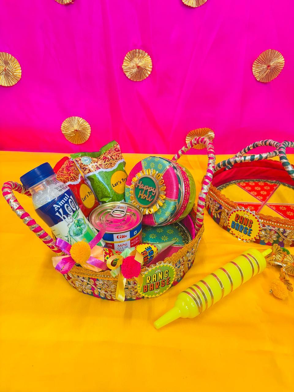 Holi Basket Hamper