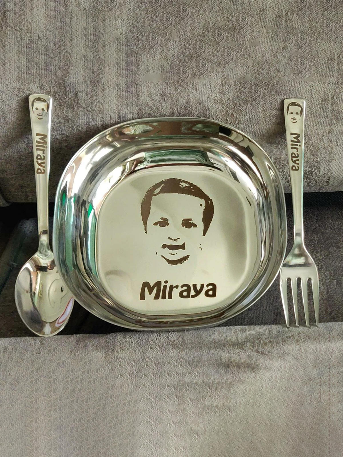 Personalised Maggi Plate Set